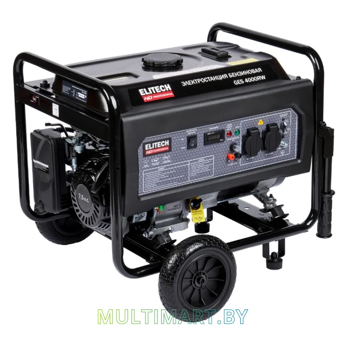 Бензиновый генератор ELITECH GES 4000RW